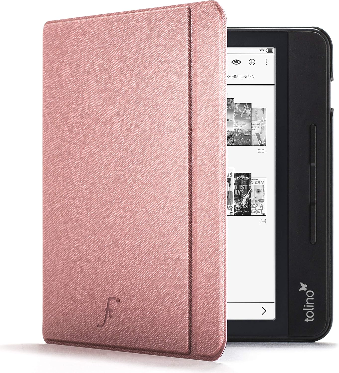 FOREFRONT CASES Cover for Tolino Vision 5, Lightweight Tolino Vision 5 Case, Rose Gold, Thin