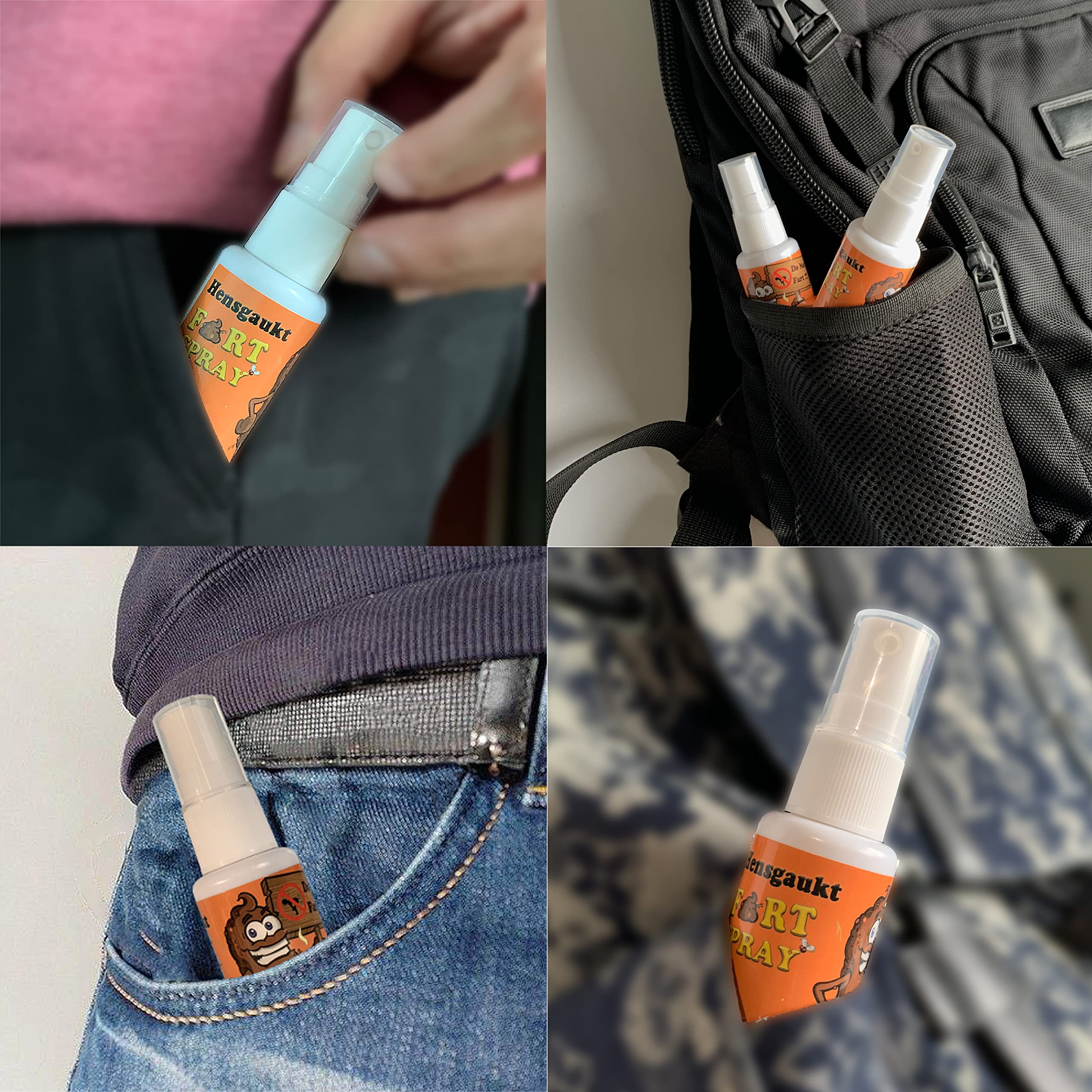Stink Fart Spray Extra Strong Smelly Like 14th Century Sewage – Hilarious and Funny Gag and Pranks Game for Boys and Girls (2Packs)