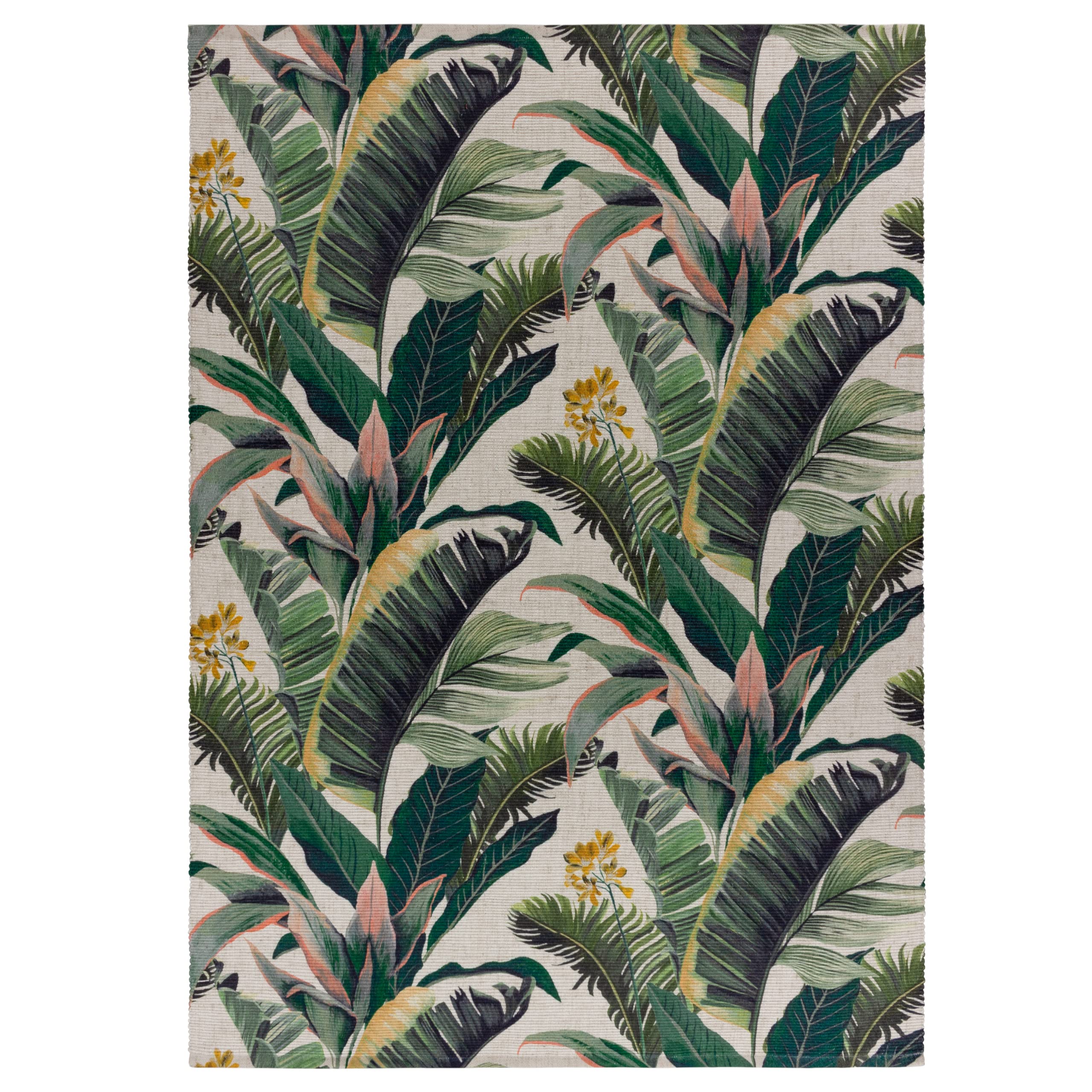 Wylder Tropics Hawaii Outdoor Rug – Tropical Leaf Design (Green – 120 x 170cm) — image 1
