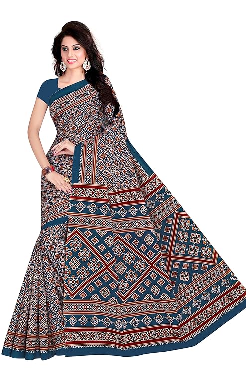 Designer Pure Cotton Saree Without Blouse Piece(2225)