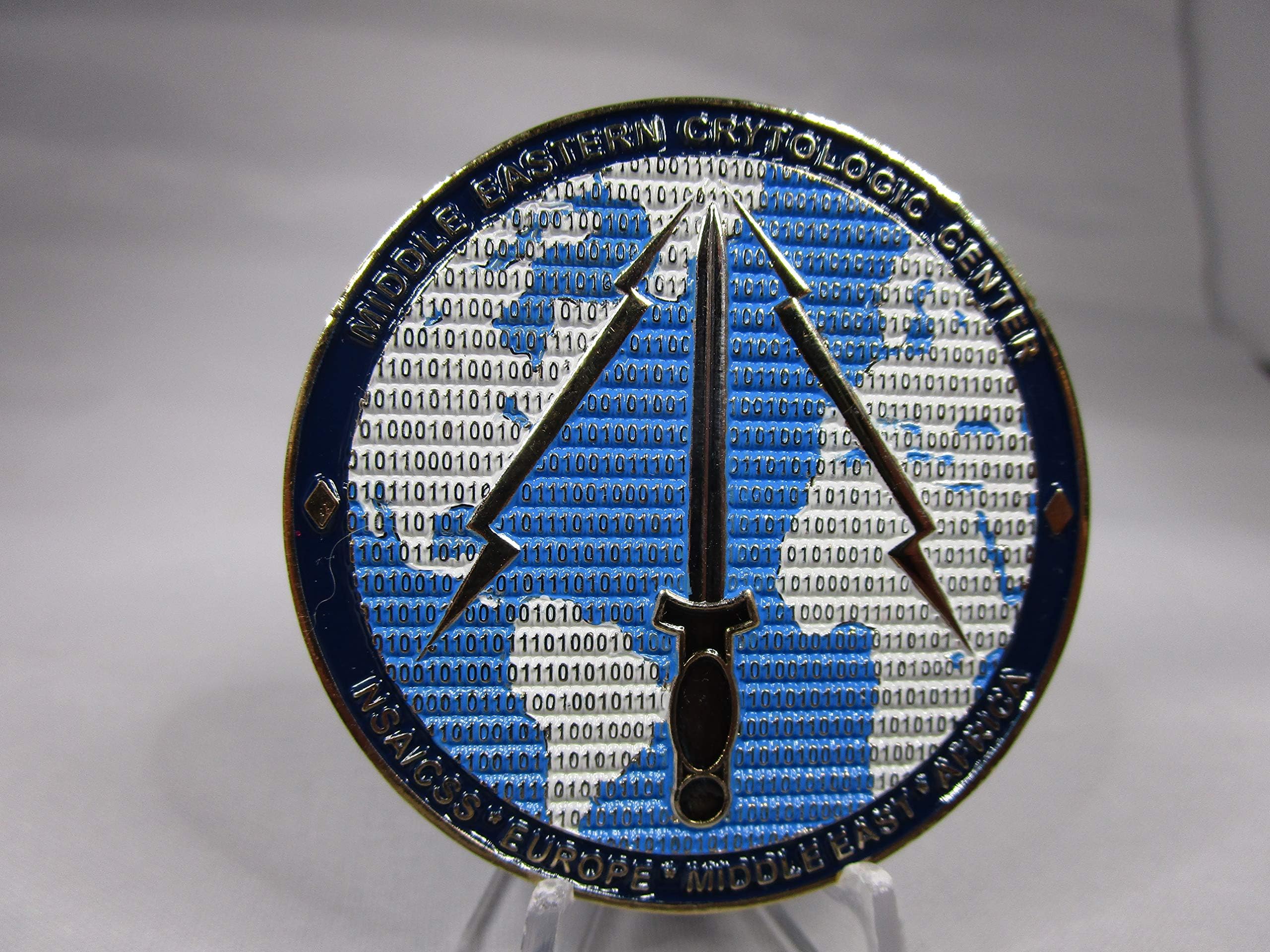 Middle Eastern Crytologic Center Europe Middle East Africa Signal Intelligence Regional Presence Global Reach Challenge Coin