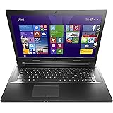 Lenovo G70-70 43,9 cm (17,3 Zoll HD+) Multimedia Notebook (Intel Core i3-4005U, 1,7GHz, 4GB RAM, 500GB HDD, Intel HD 4400 Grafik, Windows 8.1) schwarz
