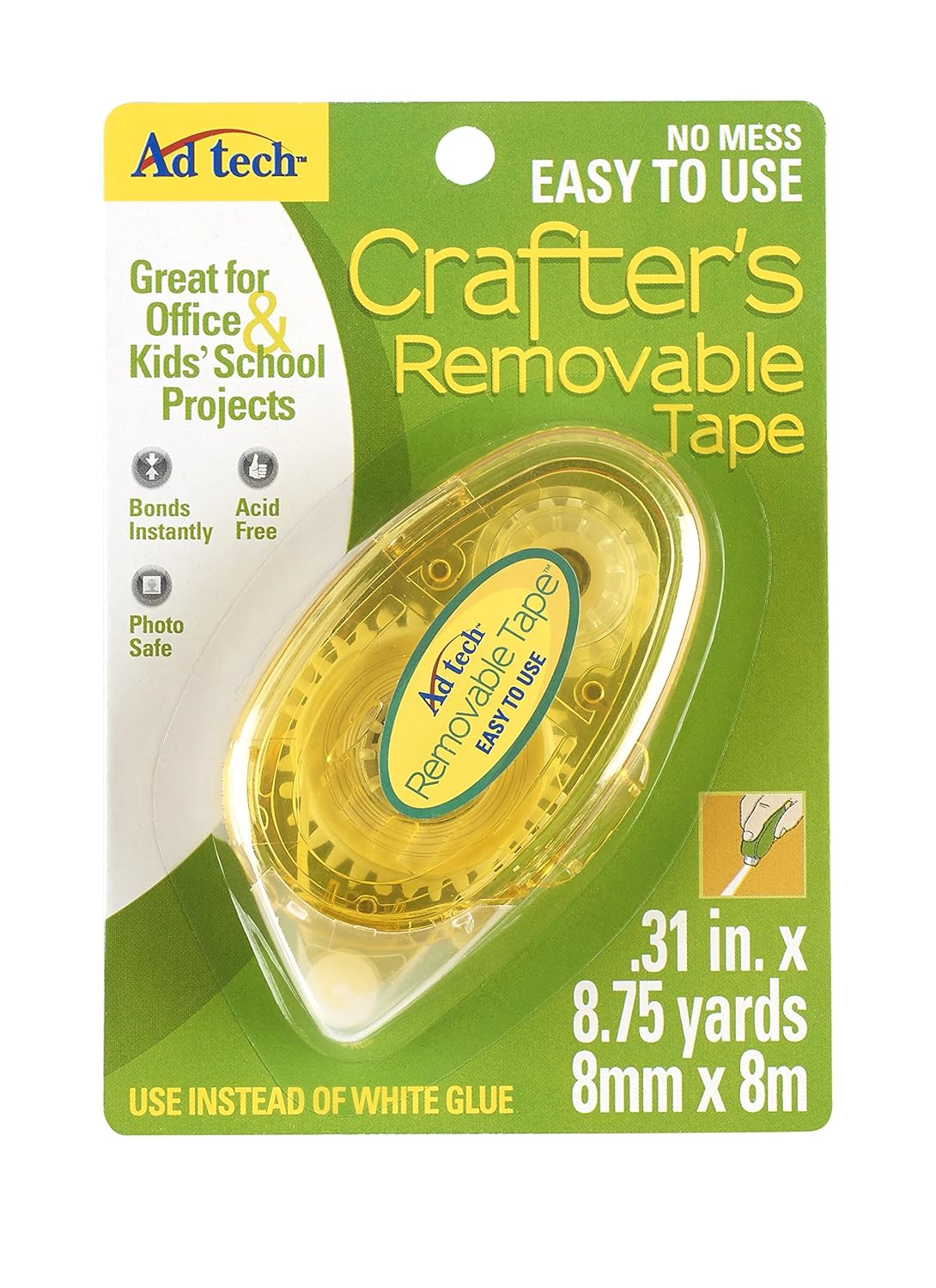 AdTech Crafter's Tape Repositional Glue Runner.31"X315" Amazon.co.uk