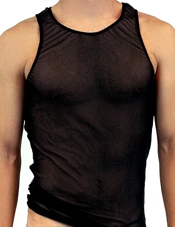 camisetas en malla para hombre