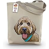 Goldendoodle Tote Bag - Golden Doodle Tote Bag - Doodle Gifts - Doodle Handmade Totes - Doodle Mom - Goldendoodle Gifts For Women