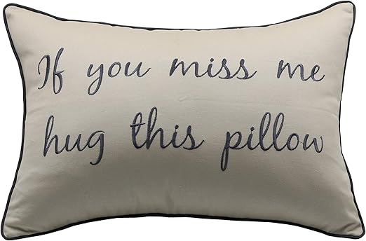 Amazon Com Yugtex Pillowcases If You Miss Me Hug This Pillow