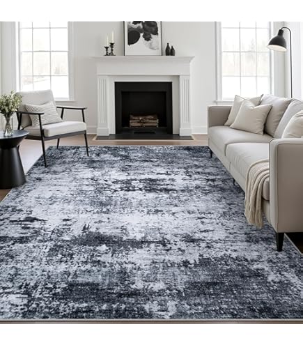 Amazon.com: Ikea VEDBÄK rug, low pile, 133x195 cm, light grey