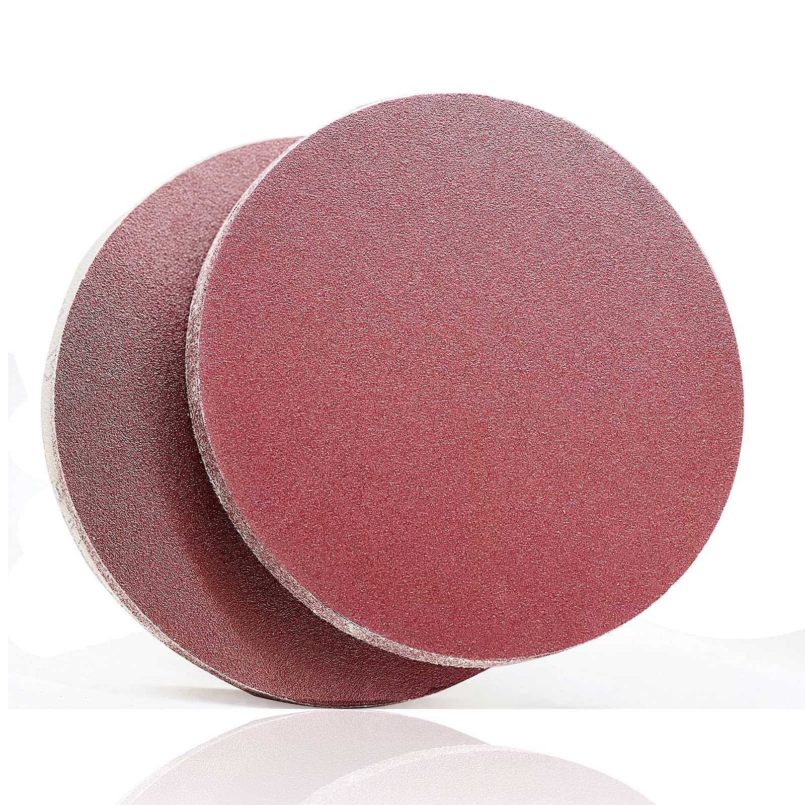 FEIHU 303 mm Sanding Discs,12 Inch Hook and Loop Discs，Grit 5XP60/100/120/180/240/320, 12 inch sandpaper for velcro disc sanders Pack of 30