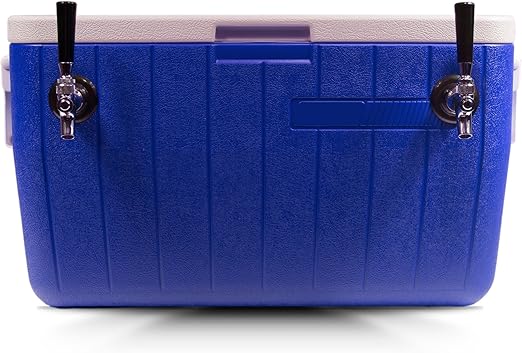 Amazon Com Jockey Box Double Faucet Beer Keg Cooler And Dispenser