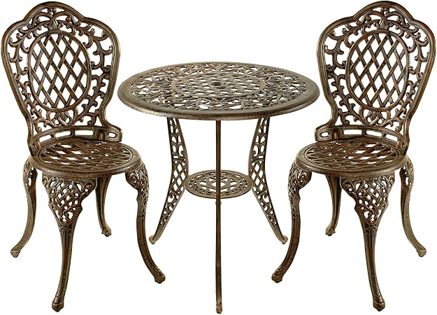 Amazon Com Oakland Living Mississippi Cast Aluminum 3 Piece