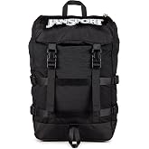 JanSport Skip Pack Backpack &ndash; 28L Capacity, Fits 13.5" Laptop, Large Main Compartment, Side Water Bottle Pocket &ndash; Ideal for Work &amp; Travel, Black