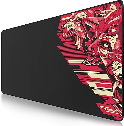 TITANWOLF XXL Gaming Mouse pad 900 x 400 x 3 mm Amazon.co.uk