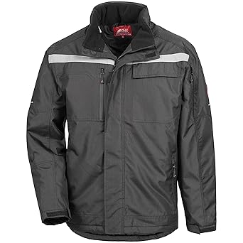 Nitras Motion TEX Plus - Parka mit einrollbarer Kapuze - Arbeitsjacke für Damen & Herren - Schutzjacke mit Wasser- und windab