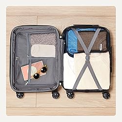Amazon Basics 26" Hardside Medium Checked