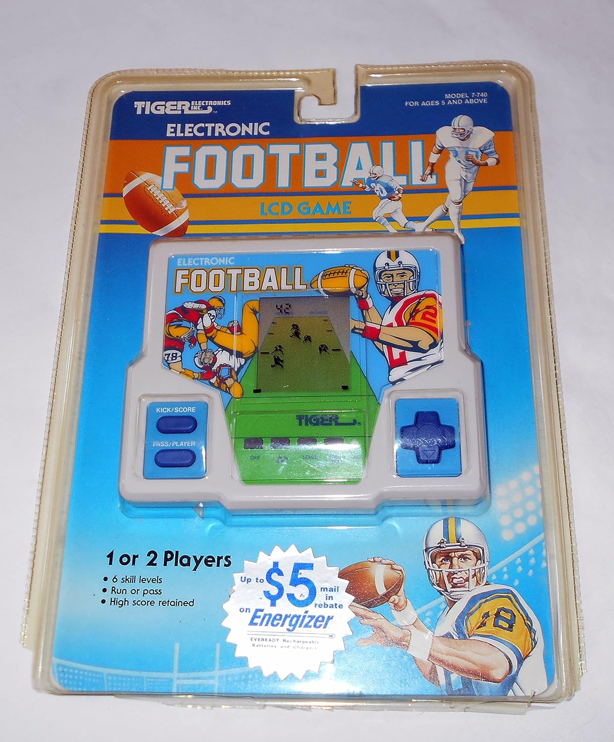 tiger electronic football