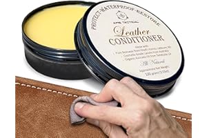 Apis Tactical Leather Conditioner - Leather Conditioner for Boots, Gloves, Bags - Boot Wax - 3.5 oz.