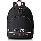 Tommy Hilfiger Mens York Backpack, Th Deep Black