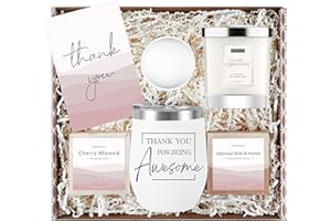 MYMATEZOE Thank You Gift Box for Women - Send Gratitude With a Unique Spa Experience Gift Box - Best Appreciation Gift Boxes for Coworker Boss Employee Hostess Secretary Teacher Nurse and Volunteer