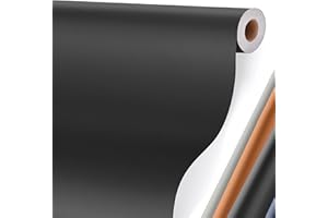 YAFLC Self Adhesive Leather Repair Tape Kit, 40" x 16" Leather Repair Patch for Furniture, Leather Repair Patch for Car seat, Sofas, Couch, Boat Seat Black