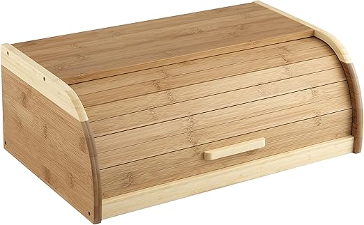 Inalsa Caja DE Pan DE Bambu, marrón, 40 x 27 x 17 cm: Amazon.es: Hogar