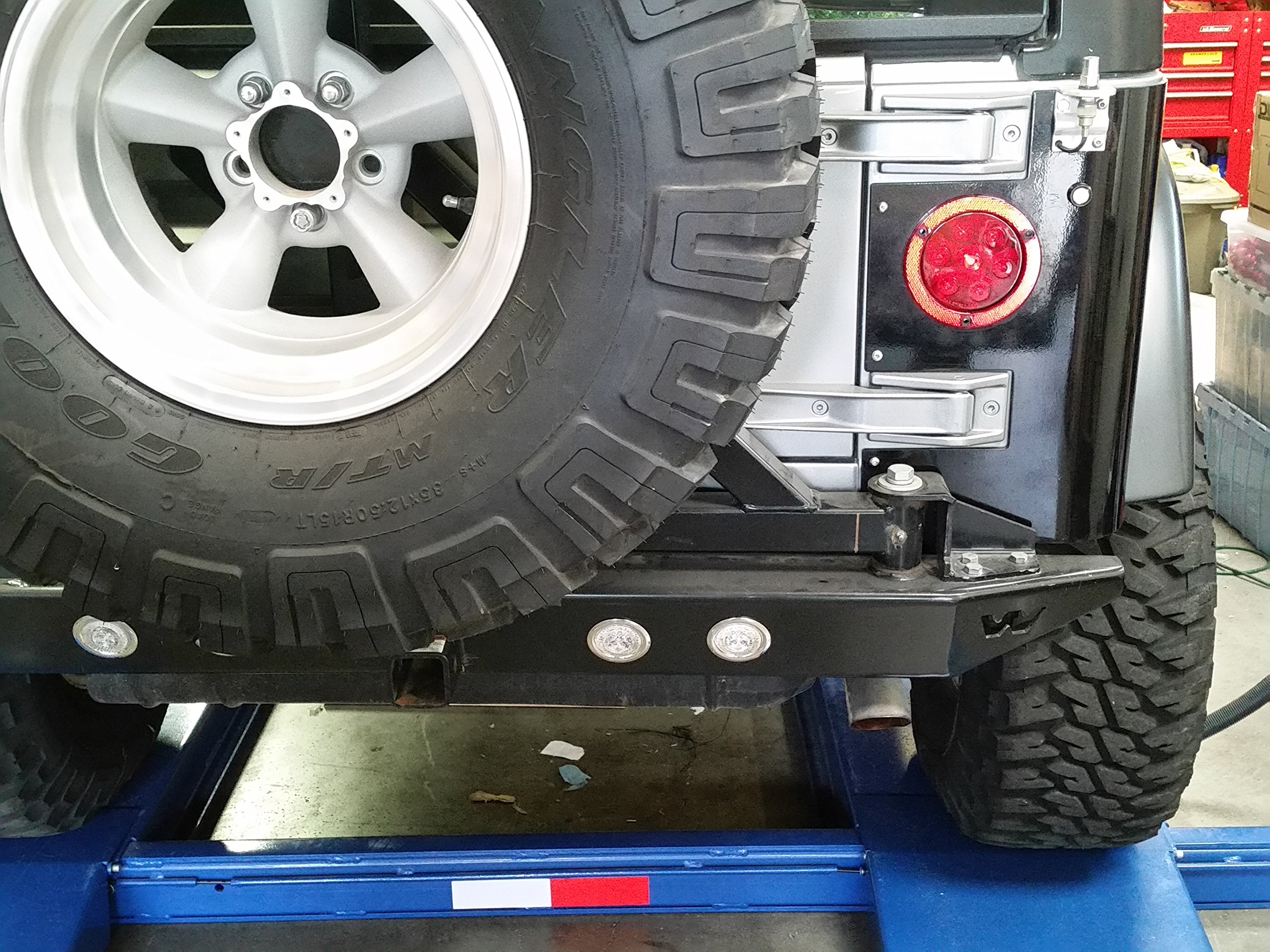 GCD for Jeep Wrangler 4" Flush Mount Tail Lights (2) Lights Included TJ