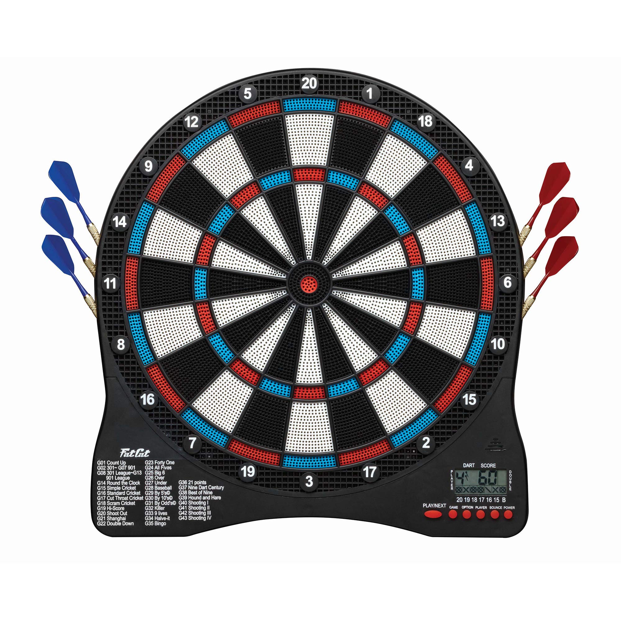 Viper Orion Electronic Dartboard – Dual Color LCD, Two Large Scoreboards, Cricket