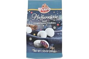 Wicklein Pfeffernusse Iced Gingerbread Cookie Bag, 7.05 oz (Pack of 1)