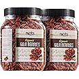 Roots Circle USDA Organic Dried Goji Berries 14.1 oz Jar 2 Pack | Bulk Supply of Goji Berry Fruit Superfood | Naturally Rich in Antioxidants to Support Healthy Skin | Raw, Natural, Vegan, Non-GMO, Kosher