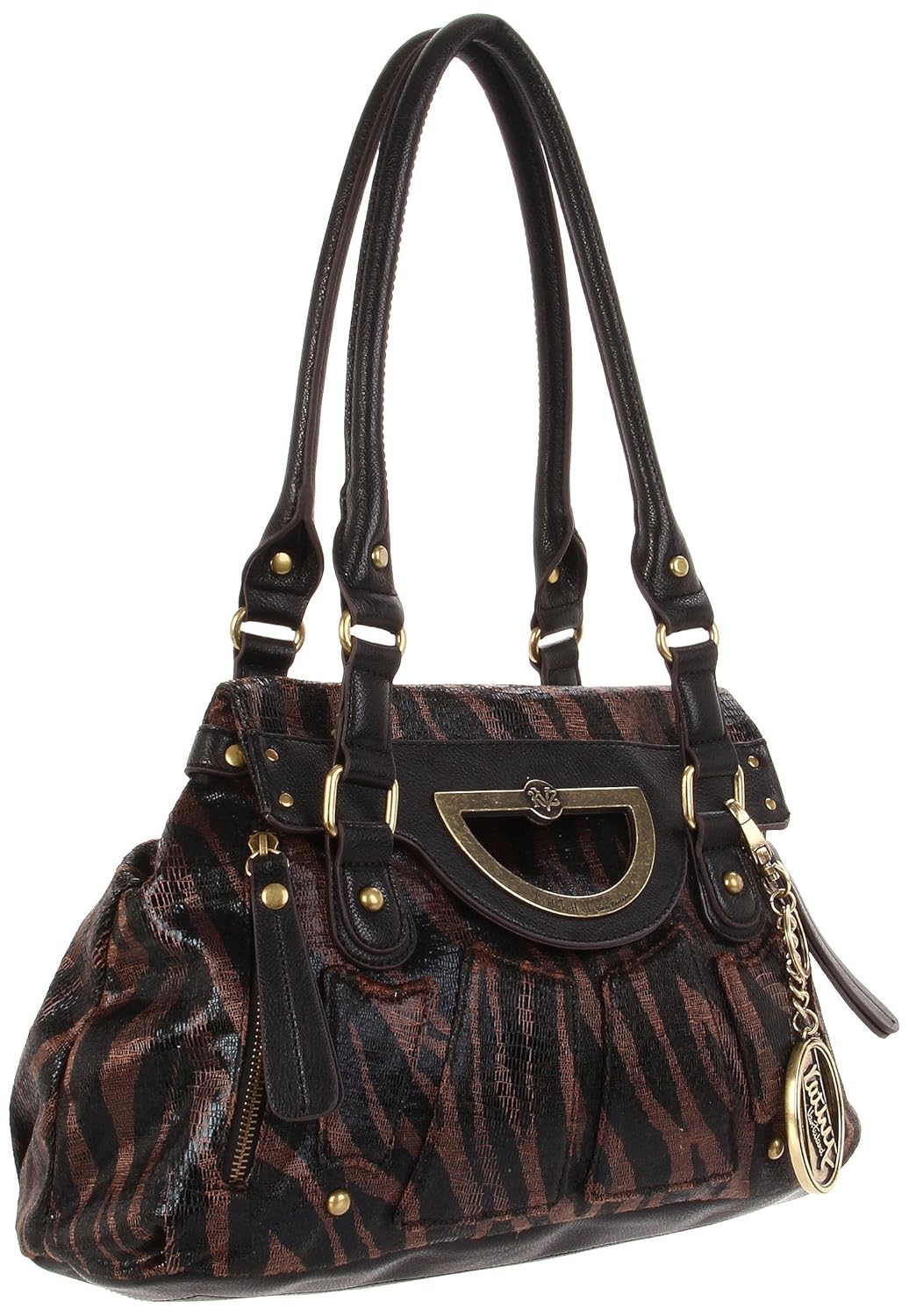 kathy van zeeland zebra purse