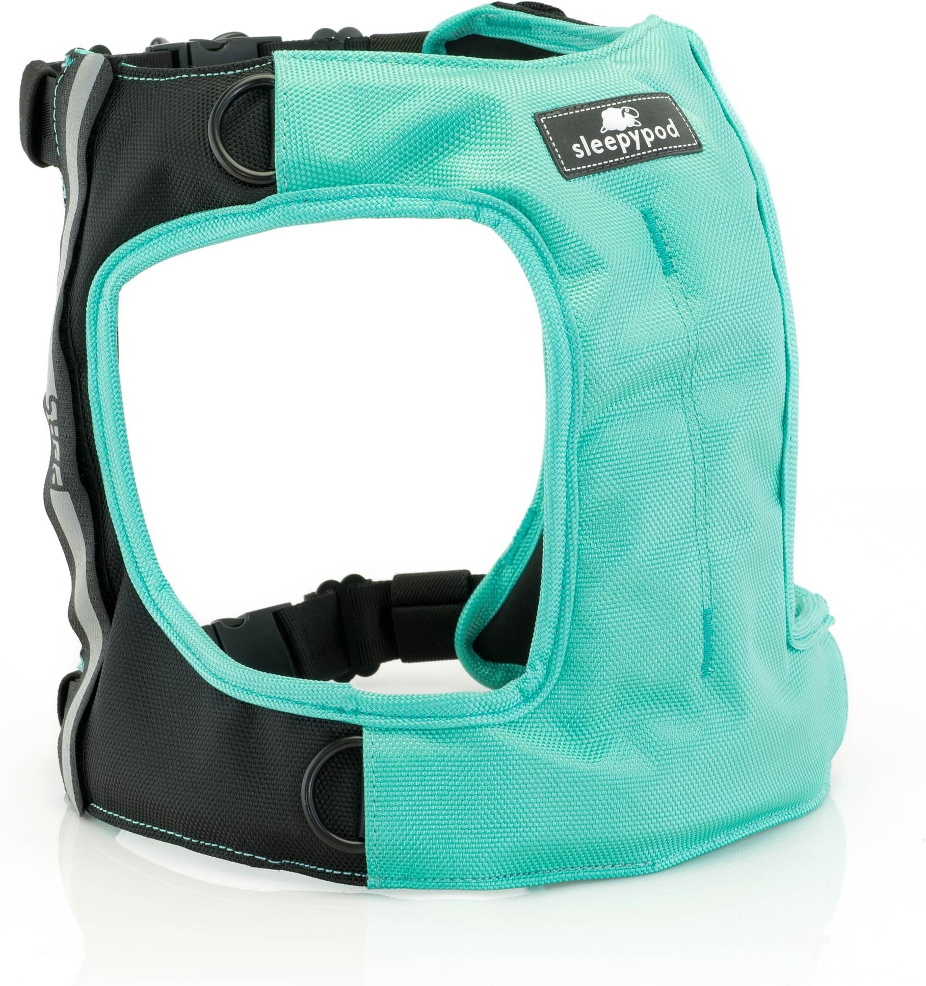 Sleepypod ClickIt TERRAIN Dog Safety Harness - Safest Crash-Tested Car Harness (S, Robin Egg Blue)