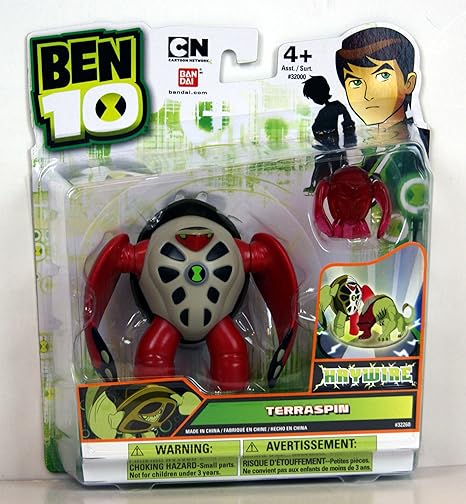 Amazon Ben 10 ベン10 Ultimate エイリアン Alien 4 Terraspin Haywire Includes Minifigure フィギュア 並行輸入品 ロボット 子ども向けフィギュア おもちゃ