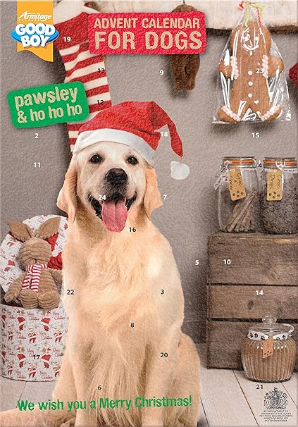 Armitage Hundespielzeug pawsley Hund Adventskalender