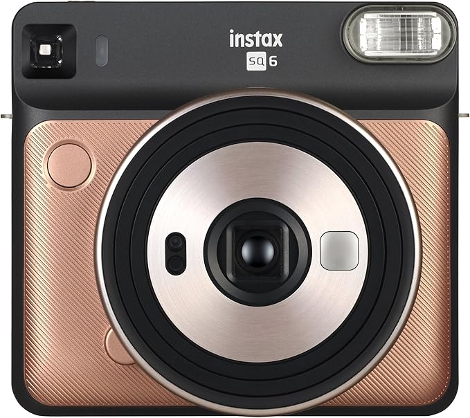 Fujifilm Instax Square Sq6 Instant Film Camera Blush Gold Amazon