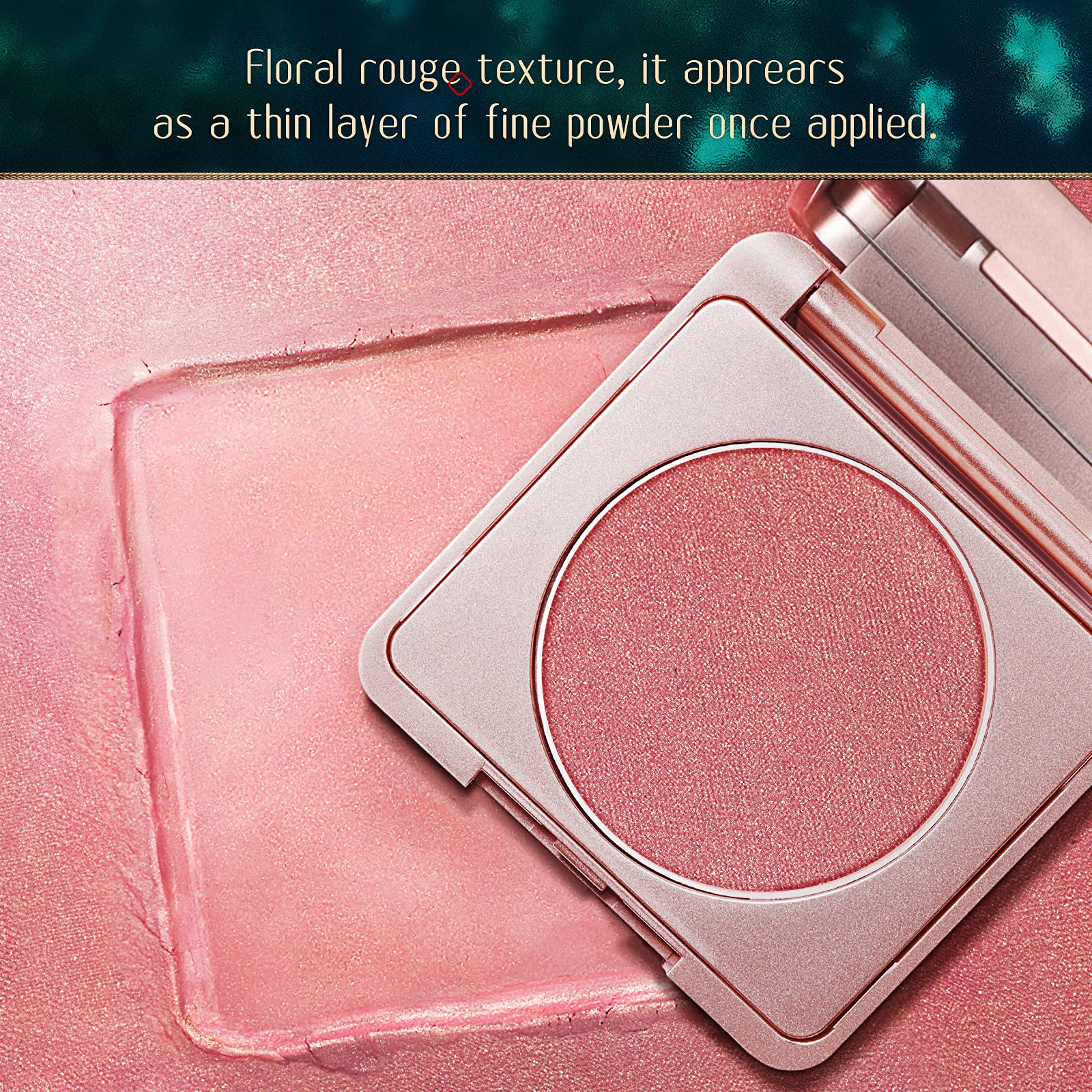 FLORASIS Floral Dew Care Cream-to-Powder Blush 03 Fantasy