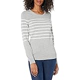 Amazon Essentials Women's Classic Fit Lightweight Long-Sleeve Crewneck Sweater