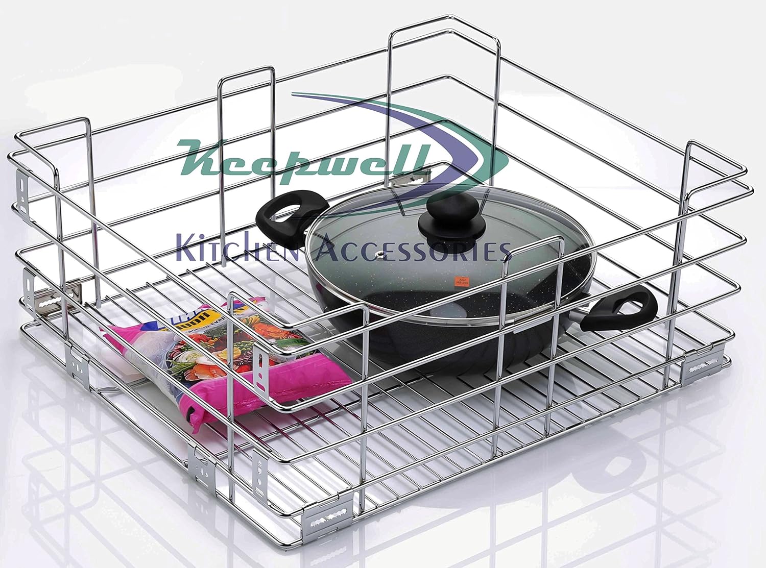 Buy Keepwell Stainless Steel Kitchen Trolly Silver Online At Low