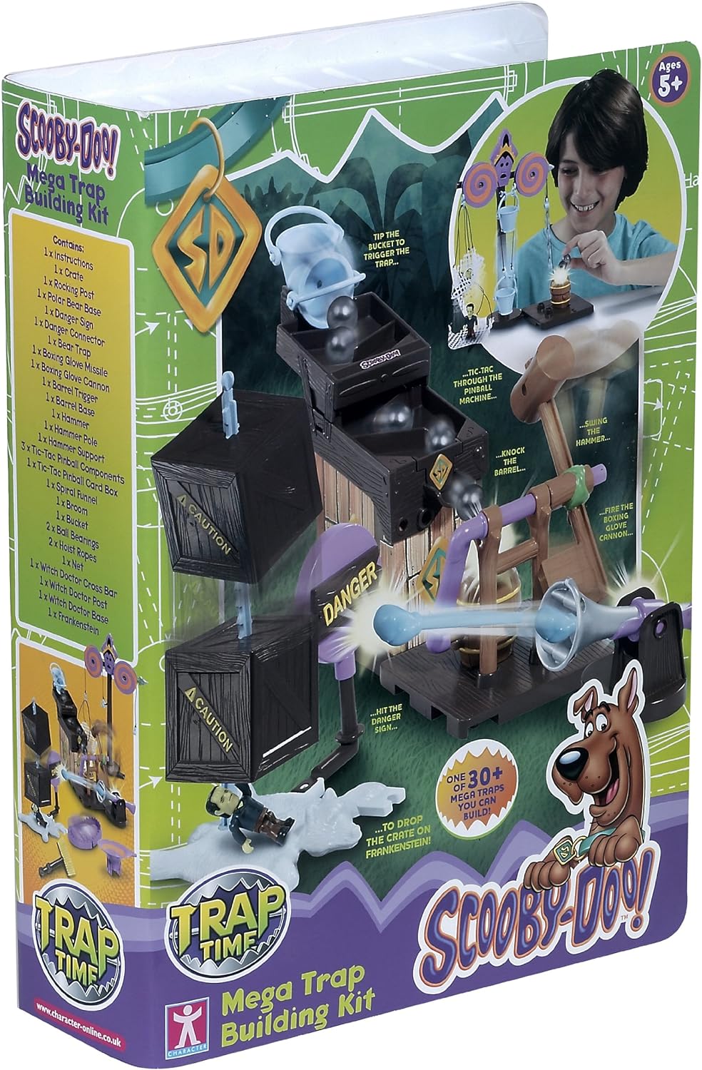 scooby doo mega trap building kit