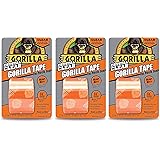 Gorilla 6015002 Crystal Duct Tape, 1.5” x 5 yd, (Pack of 1), Clear (Thrее Рack, Clear)