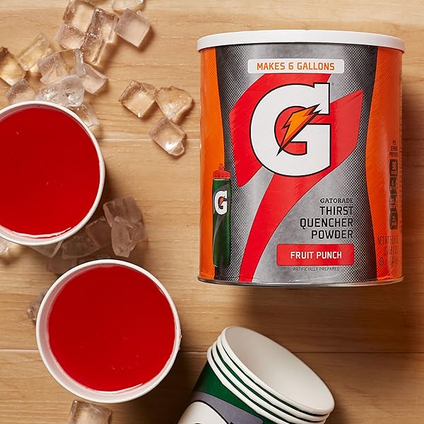 GATORADE THIRST QUENCHER, FRUIT PUNCH, 51 OUNCE POWDER