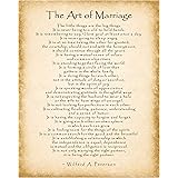 Amazon Com The Art Of Marriage Inspirational Poem Framed Gift Of Motivational Attributes For A Successful And Sacred Union Anniversary Stepped Espresso Posters Prints