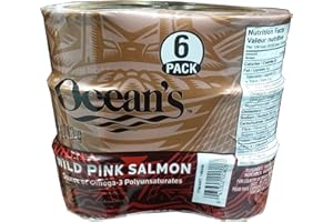 Oceans 8 Wild Pink Salmon 6 X 213 g Net Wt 1278, Grams