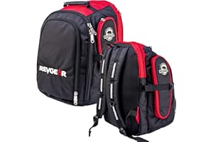Revgear Gym Backpack, Gym Bag Travel Locker, Training Bag Backpack for MMA, Boxing, MMA, Muay Thai BJJ, Kickboxing - Multi Compartments (X-Large)