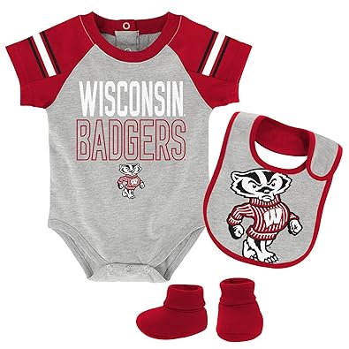 wisconsin badgers infant apparel