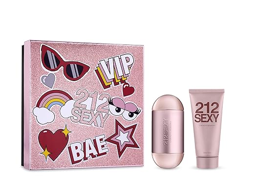 Carolina Herrera 212 Sexy Eau de Parfum, 100ml and Body Lotion, 100ml