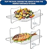 Belfort Etech Premium Stainless Steel Air Fryer Rack 9.5L AF400UK DZ400UK view 4