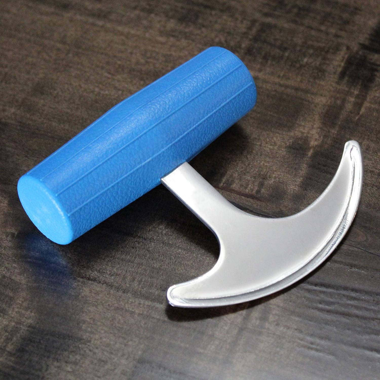 T-Grip Rocker Knife with Plastic Blue Handle: Health & Personal Care