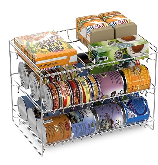 Amazon Com Lavish Classic Cuisine 3 Tier Dispenser Organizer