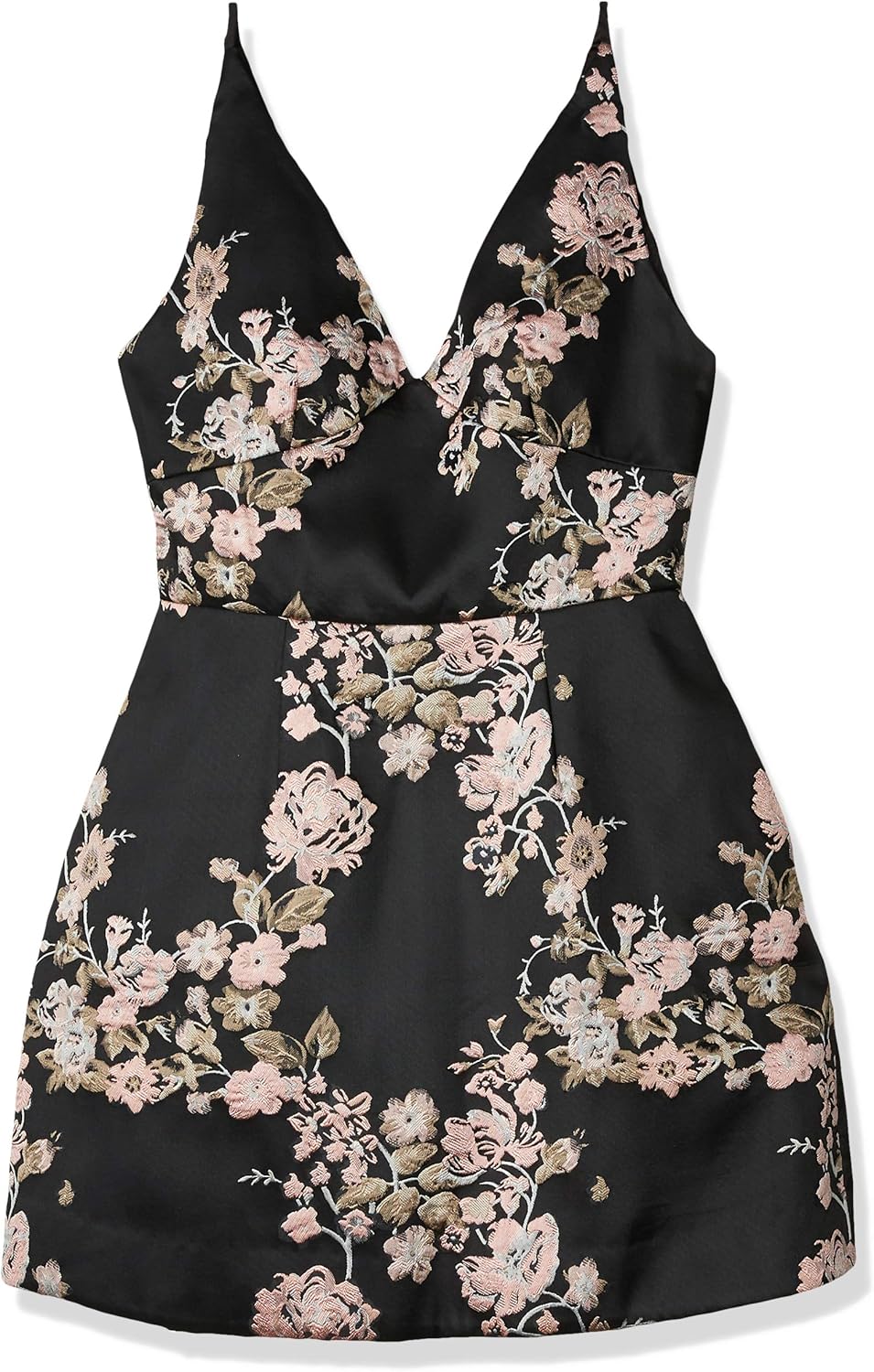 jacquard cocktail dress