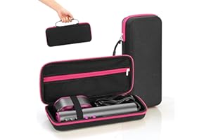 Phypia Travel Steamer Case Compatible with Jack & Rose/for FEPPO/for Nesugar/for Sundu Garment Steamers, Handheld Steamer Carrying Storage Bag Organizer for Iron Accessories Black(Case Only)