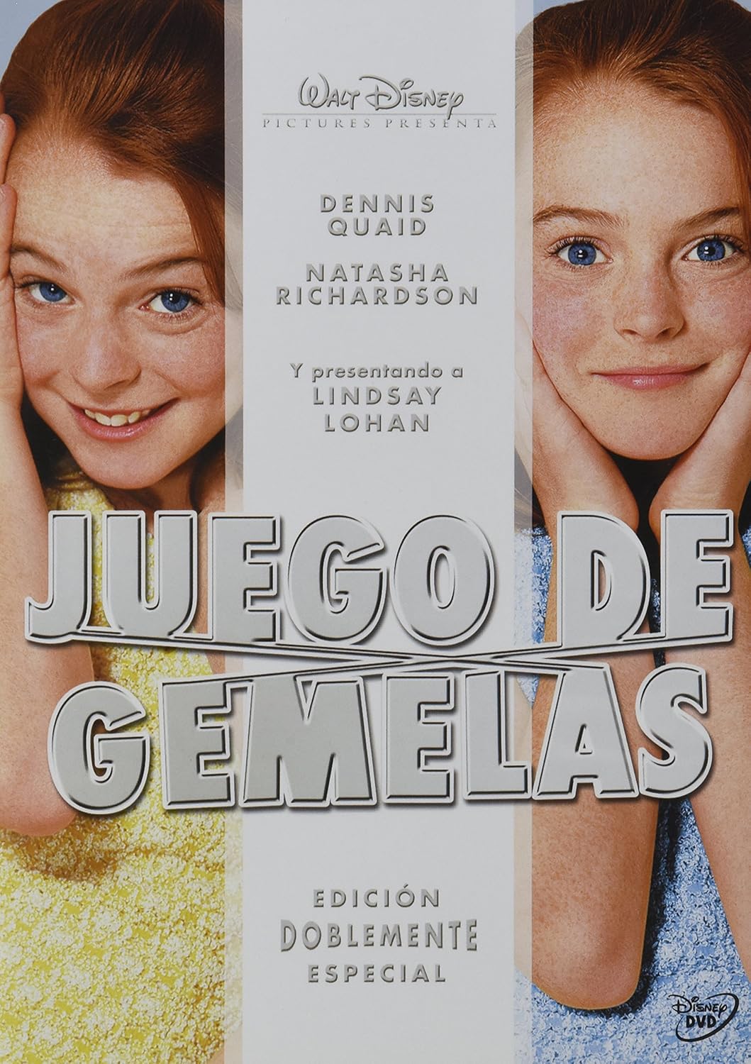 Juego De Gemelas Edición Especial Lindsay Lohan, Dennis Quaid, Natasha